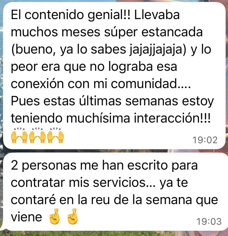 WhatsApp: ahora tiene muchísima interacción y dos personas le han escrito para contratar sus servicios