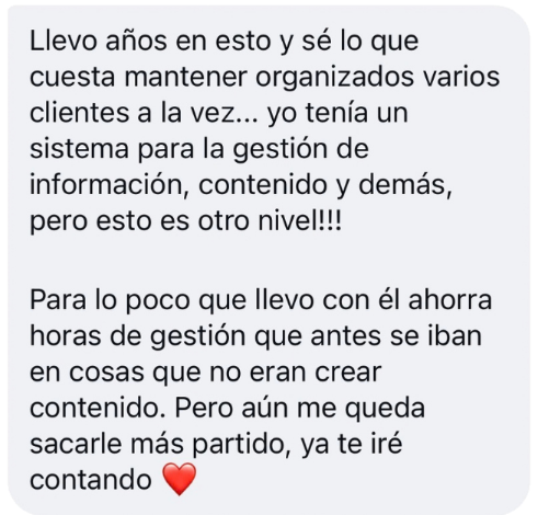 Mensaje: lleva años en esto y Bitácora es otro nivel, le ahorra horas de gestión